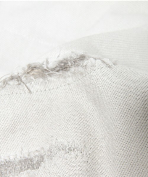 Johnbull Private labo(ジョンブルプライベートラボ)の「オーセンティックアンクルジーンズ(デニムパンツ・レディース・ホワイト系その他・X-SMALL/SMALL/MEDIUM/LARGE)」の11枚目の写真