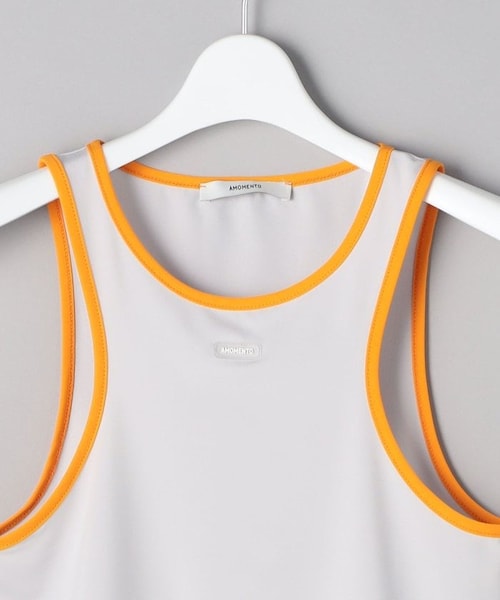 専用AMOMENTO / アモーメント　ベスト　新品未使用 KNIT SLEEVELESS TOP AM25SSW09TO