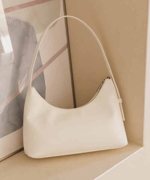 Kastane（カスタネ）の「ハーフムーンBAG（ハンドバッグ・レディース・アイボリー/ミント/ブラック/ピンク・F）」の3枚目の写真