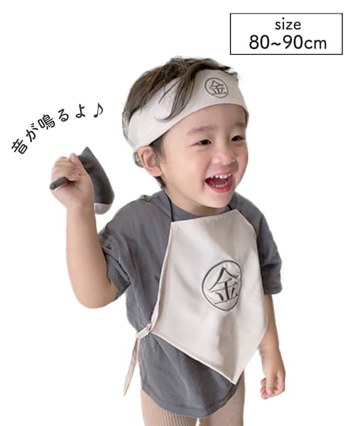 こどもの日　金太郎ピアス 3coins（3coins）の「【WEB限定！こどもの日】金太郎セット（）」 - WEAR