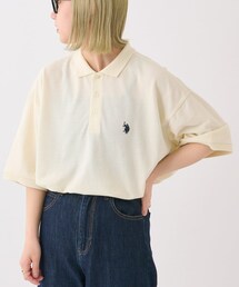 CIAOPANIC TYPY | 【U.S. POLO ASSN】ワンポイント刺繍カノコポロ(ポロシャツ)