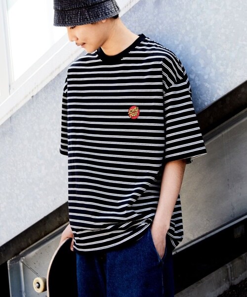 [即購入歓迎] WEB限定 サンタクルーズ 別注 ビッグシルエット スタジャン FREAK'S STORE（フリークスストア）の「WEB限定 SANTA CRUZ