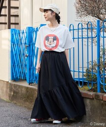 【送料無料】「Mickey」 face T-shirt【予約商品】