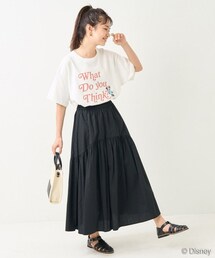 【送料無料】「Minnie」 LOGO T-shirt【予約商品】
