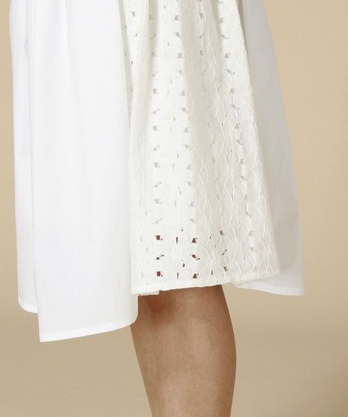 BABYLONE（バビロン）の「レースキリカエスカート（スカート・レディース・ｵﾌﾎﾜｲﾄ/ﾌﾞﾙｰ・38）」の8枚目の写真