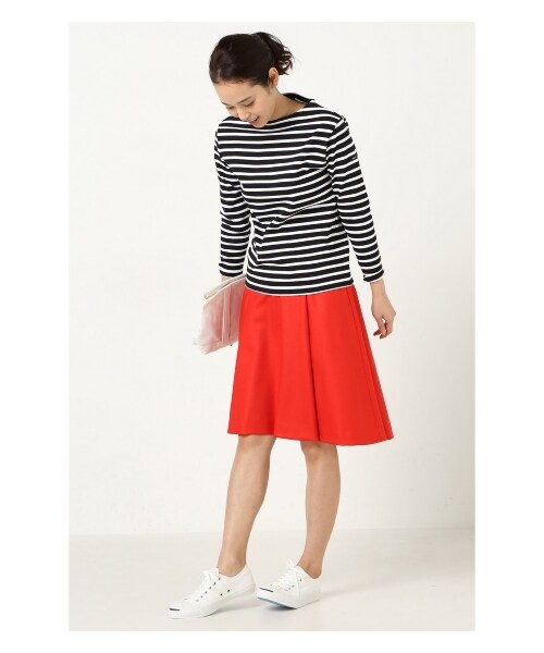 SAINT JAMES（セントジェームス）の「saint james OUESSANTボーダープルオーバー（カットソー・Ｔシャツ・レディース・ブラック/グレーA/ホワイト・36/38/40）」の11枚目の写真