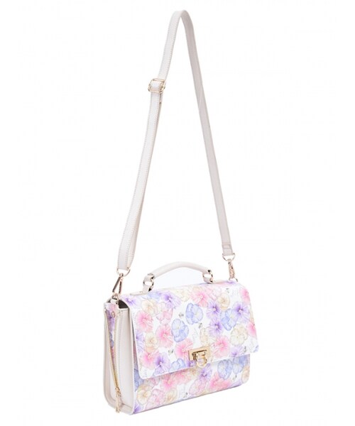 Honey Salon（ハニーサロン）の「パンジーショルダー（バッグ・レディース・ホワイト/イエロー・Free）」の4枚目の写真