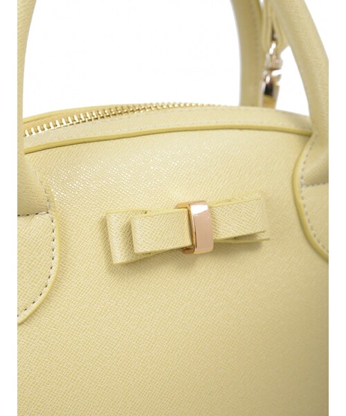Honey Salon（ハニーサロン）の「ハニークラシカル（バッグ・レディース・イエロー/ホワイト・Free）」の6枚目の写真