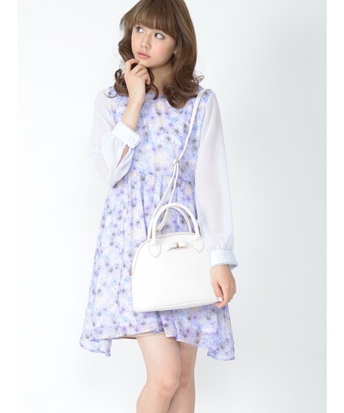 Honey Salon（ハニーサロン）の「ハニークラシカル（バッグ・レディース・イエロー/ホワイト・Free）」の9枚目の写真