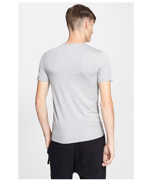HELMUT LANG（ヘルムートラング）の「Helmut Lang Short Sleeve T-Shirt（Tシャツ/カットソー・メンズ・Heather Grey・Regular Large/Regular Medium/Regular Small/Regular X-Large）」の3枚目の写真