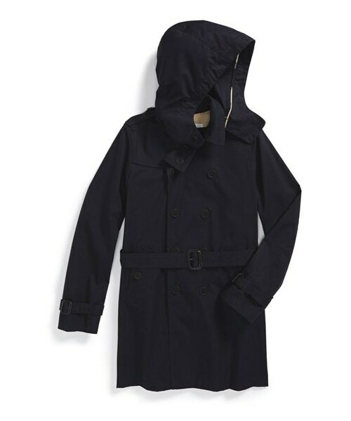 trench coat hoodie