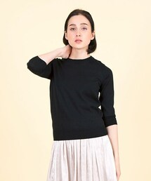 HELIOPOLE | heliopole　スヴィンコットン　クループルオーバー(ニット/セーター)