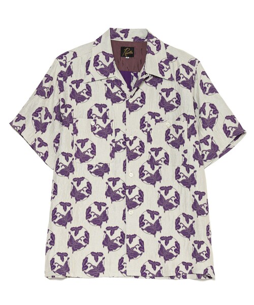 Needles（ニードルス）の「S/S One-Up Shirt - ACE/R Papillon Jq
