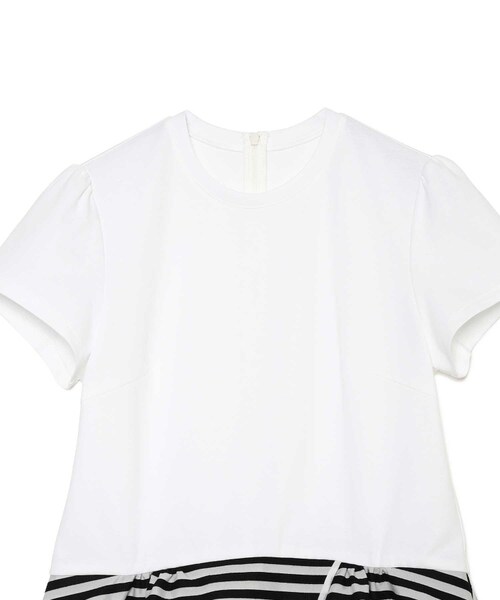 トップス borders at balcony peplum tee PEPLUM TEE | BORDERS at BALCONY 公式サイト丨CLASS BORDER