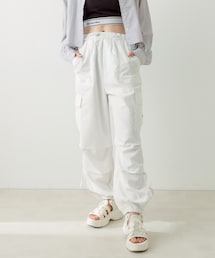 OLIVE des OLIVE | 裾スリットリボンカーゴパンツ(カーゴパンツ)