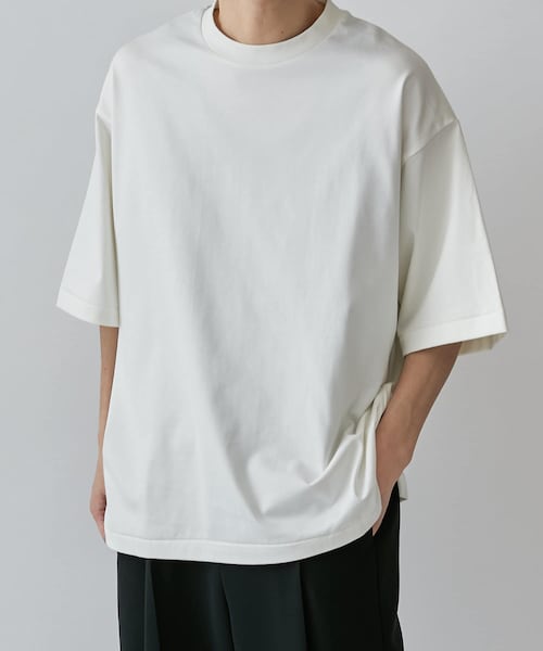 【美品】Lui's ルイス白　Tシャツ Lui's（ルイス）の「【プレミアムスビン】BIG Tシャツ（Tシャツ