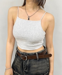 WHO'S WHO gallery | ショートリブキャミ(キャミソール)