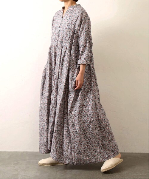 ジャーナルスタンダードラックス　リネン リネン スタンドカラーシャツ（シャツ／ブラウス）｜journal