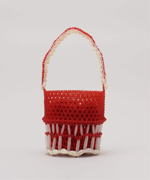 Oriens JOURNAL STANDARD（オリエンス ジャーナルスタンダード）の「クロシェビーズバッグ（バッグ・ナチュラル/(016)/フリー/残り1点）」の6枚目の写真