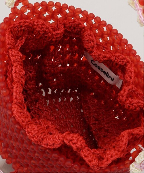 Oriens JOURNAL STANDARD（オリエンス ジャーナルスタンダード）の「クロシェビーズバッグ（バッグ・ナチュラル/(016)/フリー/残り1点）」の8枚目の写真