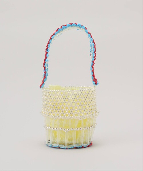 Oriens JOURNAL STANDARD（オリエンス ジャーナルスタンダード）の「クロシェビーズバッグ（バッグ・ナチュラル/(016)/フリー/残り1点）」の11枚目の写真