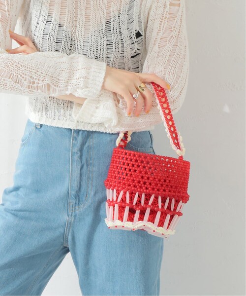 Oriens JOURNAL STANDARD（オリエンス ジャーナルスタンダード）の「クロシェビーズバッグ（バッグ・ナチュラル/(016)/フリー/残り1点）」の20枚目の写真