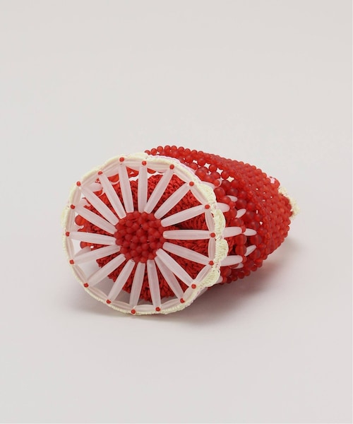 Oriens JOURNAL STANDARD（オリエンス ジャーナルスタンダード）の「クロシェビーズバッグ（バッグ・ナチュラル/(016)/フリー/残り1点）」の7枚目の写真