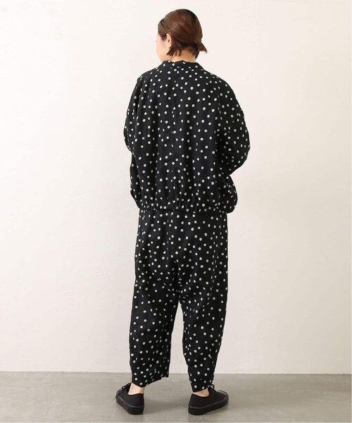 journal standard luxe　リネンドット　ブルゾン　ブラック JOURNAL STANDARD LUXE（ジャーナルスタンダード ラックス）の