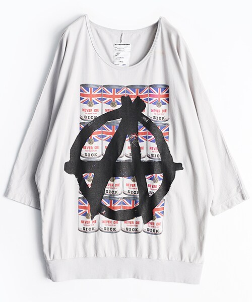 SHAREEF（シャリーフ）の「ANARCHY DOLMAN Q/S ▼（その他・メンズ・GRY/BLK・1/2）」の3枚目の写真
