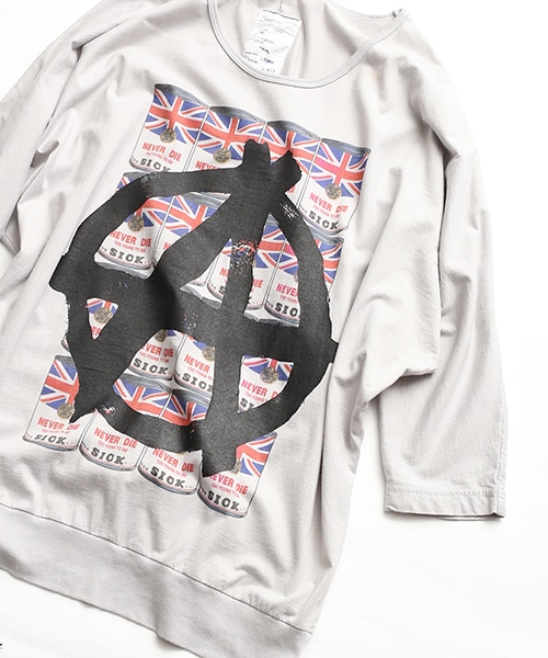 SHAREEF（シャリーフ）の「ANARCHY DOLMAN Q/S ▼（その他・メンズ・GRY/BLK・1/2）」の5枚目の写真