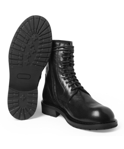 Ann DEMEULEMEESTER(アンドゥムルメステール)の「Ann Demeulemeester Full-Grain Leather Boots(ブーツ・メンズ・Black・EU 40 (US 7))」の6枚目の写真