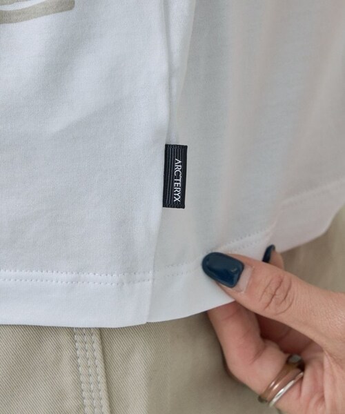 ARC'TERYX（アークテリクス）の「型止BIRDMARK Tシャツ（その他・レディース・ホワイト/ブラック・S）」の10枚目の写真