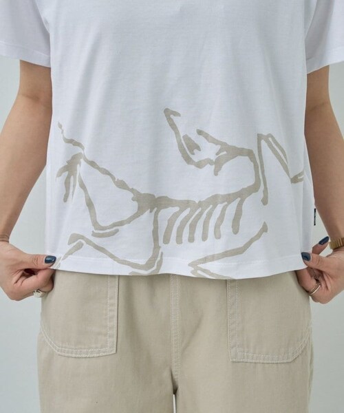 ARC'TERYX（アークテリクス）の「型止BIRDMARK Tシャツ（その他・レディース・ホワイト/ブラック・S）」の11枚目の写真