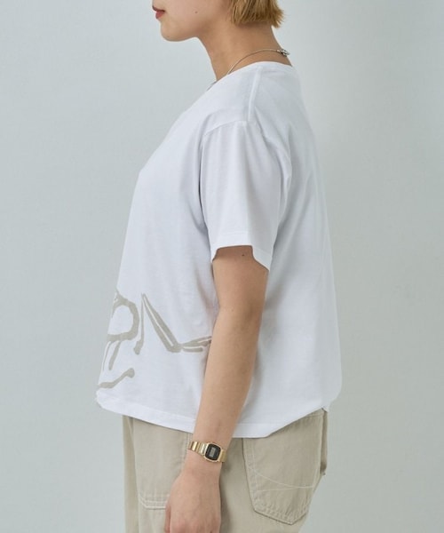 ARC'TERYX（アークテリクス）の「型止BIRDMARK Tシャツ（その他・レディース・ホワイト/ブラック・S）」の6枚目の写真