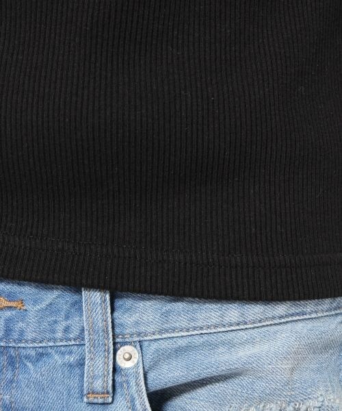 LOWRYS FARM(ローリーズファーム)の「テレコボトルネックプルオーバーロングスリーブ(トップス・レディース・オフ/ブラック/グレー/ピンク・M/L)」の11枚目の写真