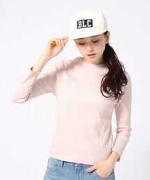 LOWRYS FARM | テレコボトルネックプルオーバーロングスリーブ(トップス)