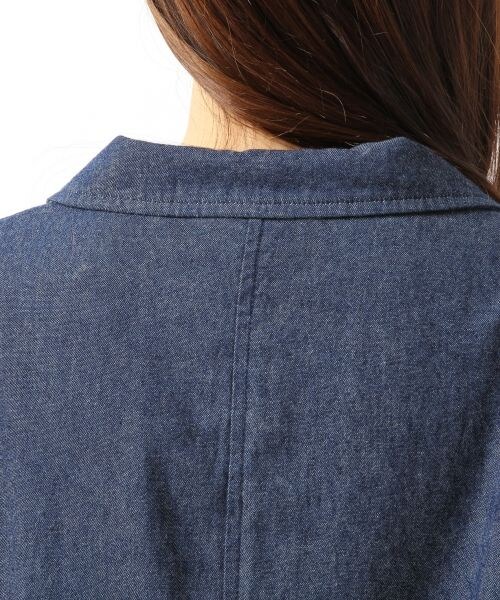 Heather（ヘザー）の「デニムテーラードジャケット（ジャケット/アウター・レディース・ネイビー・FREE）」の9枚目の写真