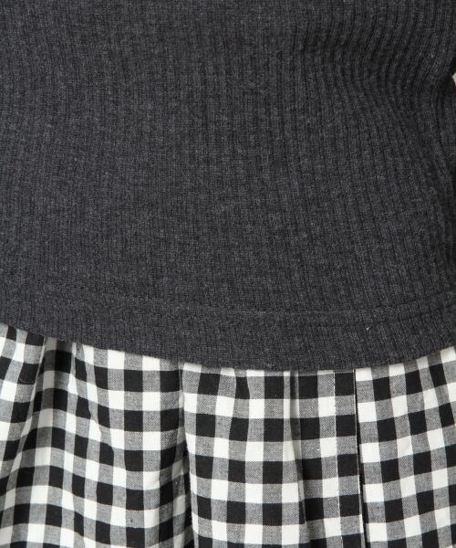 Heather（ヘザー）の「ビジューカタフリルカット長袖（トップス・レディース・ホワイト08/グレー12/チャコールグレー19・FREE）」の10枚目の写真