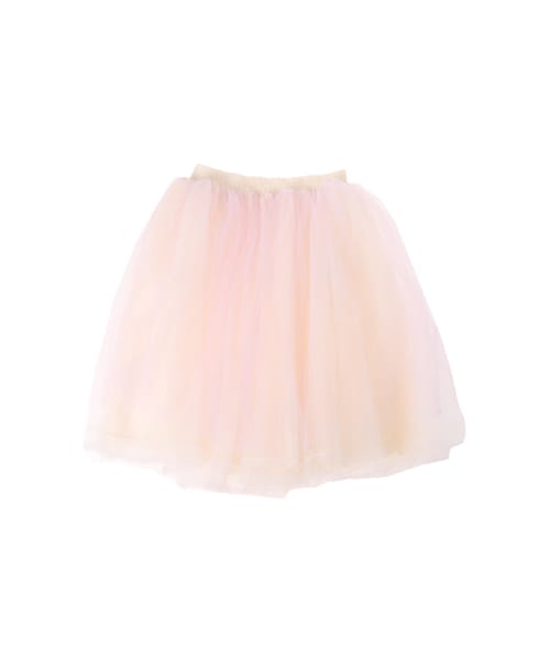 E hyphen world gallery Bon Bon（イーハイフンワールドギャラリーボンボン）の「Tulle Skirt （スカート・レディース・オフホワイト/ライトピンク/ラベンダー・F）」の2枚目の写真