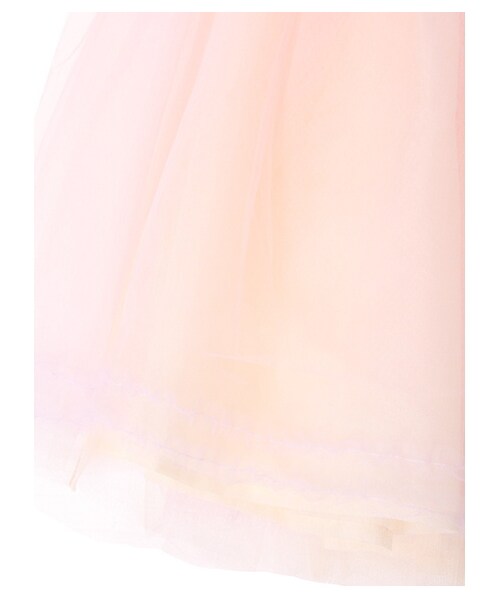 E hyphen world gallery Bon Bon（イーハイフンワールドギャラリーボンボン）の「Tulle Skirt （スカート・レディース・オフホワイト/ライトピンク/ラベンダー・F）」の7枚目の写真