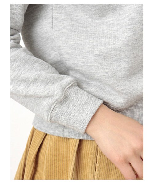 ehka sopo（エヘカソポ）の「サガラ刺繍プルオーバー 1202733-43-13-11（カットソー・レディース・アイボリー/杢グレー/イエロー/ネイビー・M）」の9枚目の写真