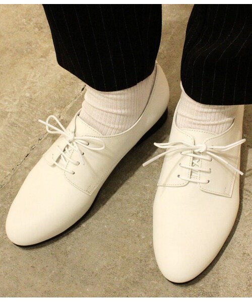 ADAM ET ROPE'（アダムエロペ）の「【15SS先行予約】プレーンレースアップシューズ【春の新作】（ドレスシューズ・レディース・ブラック/ブラック系/ホワイト・22.5/23.0/23.5/24.0/24.5/25.0）」の12枚目の写真