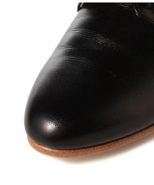 ADAM ET ROPE'（アダムエロペ）の「【15SS先行予約】プレーンレースアップシューズ【春の新作】（ドレスシューズ・レディース・ブラック/ブラック系/ホワイト・22.5/23.0/23.5/24.0/24.5/25.0）」の7枚目の写真