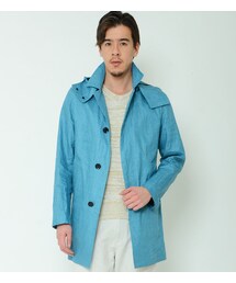 KATHARINE HAMNETT LONDON  | HOODED LINEN COATING(ジャケット/アウター)