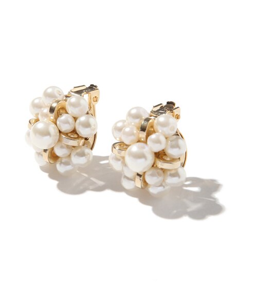 SNIDEL（スナイデル）の「3パターンパールイヤリング（イヤリング・レディース・A/B/C・F）」の4枚目の写真