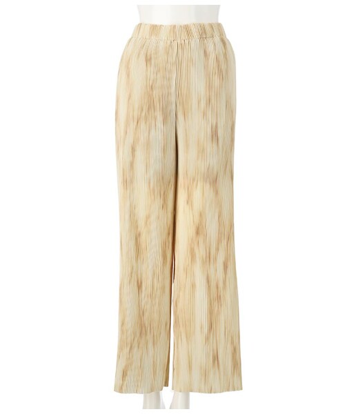 ANAP（アナップ）の「タイダイ柄プリーツパンツ（パンツ・レディース・グリーン/ネイビー/ベージュ）」の15枚目の写真