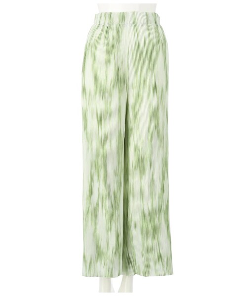 ANAP（アナップ）の「タイダイ柄プリーツパンツ（パンツ・レディース・グリーン/ネイビー/ベージュ）」の13枚目の写真