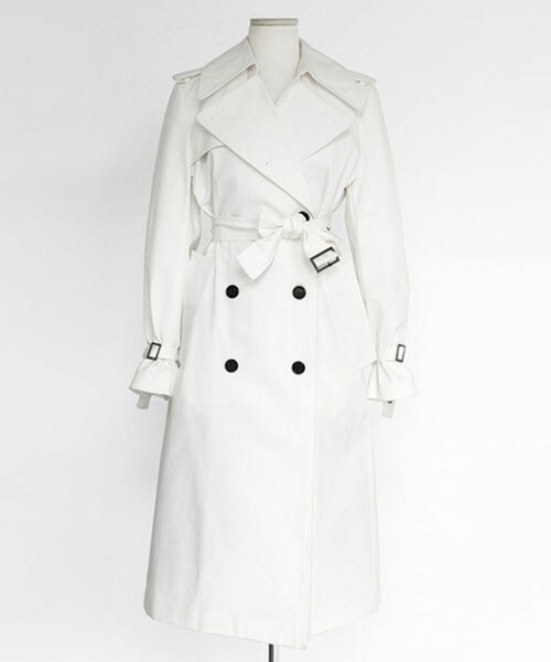 DHOLIC（ディーホリック）の「ライナー付きトレンチコート（トレンチコート・レディース・ベージュ/アイボリー/グリーン・free）」の2枚目の写真