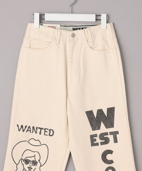 WESTOVERALLS（ウエストオーバーオールズ）の「WESTS JEANS WANTED801（パンツ・レディース・ナチュラル・26）」の2枚目の写真