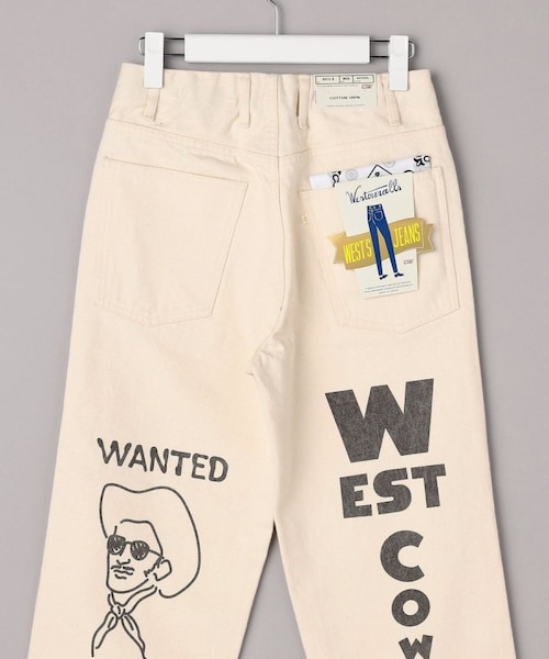 WESTOVERALLS（ウエストオーバーオールズ）の「WESTS JEANS WANTED801（パンツ・レディース・ナチュラル・26）」の5枚目の写真